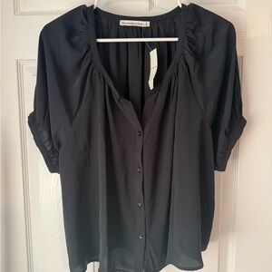 NWT Abercrombie & Fitch Black Women's Top,size Small